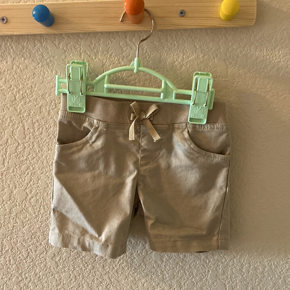 Tan uniform shorts for pre school/pre-K